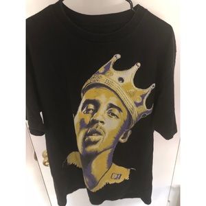Kobe Bryant vintage t-shirt Kings have rings